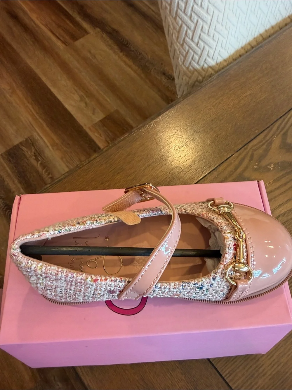 NEW! Olivia Miller Clear Skyz Toddler Girls' Flats